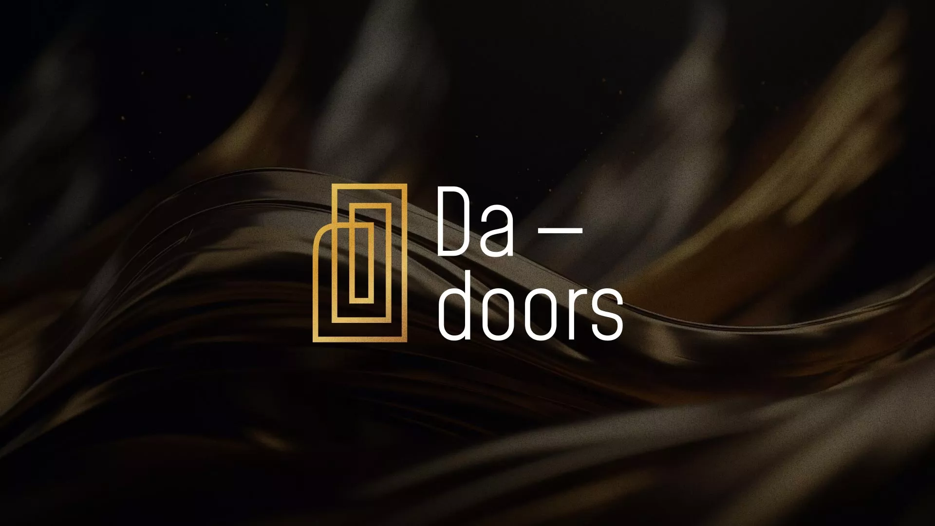 Разработка логотипа для компании «DA-DOORS» в Майском